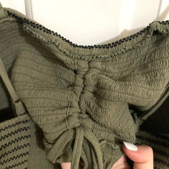 American Eagle Green Tank Top Size S - Picture 4 of 5